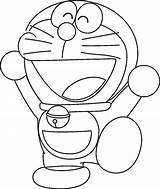 Doraemon Mewarnai Kumpulan sketch template