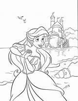 Mermaid Arielle Colouring 2852 2199 Wonder Princesas Ausmalen Prinzessin 2789 Escolha Disneys sketch template