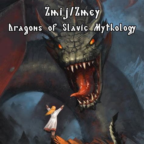 Żmij zmey dragons of slavic mythology art by przemek Świszcz text