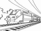 Locomotive Trenes Freight Getdrawings Jupiter Tgv Páginas Designlooter Caboose sketch template