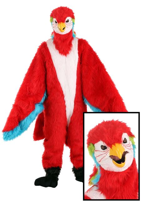 parrot mascot costume  adults