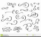 Clipart Flourish Calligraphy Clker Large sketch template