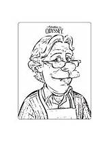 Whit Adventures Odyssey sketch template