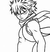 Natsu Fairy Tail Dragneel Draw Drawing Easy Step Anime Manga Characters Drawdoo sketch template