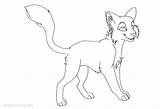 Warrior Cats Coloring Pages Cute Printable Kids Color Print sketch template