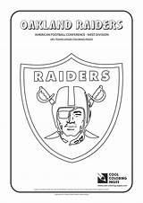 Coloring Nfl Pages Football Logos Raiders Teams Cool Logo Oakland American Sports Printable Kids Baseball Team Print Color Player Clubs sketch template