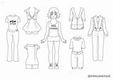 Paper Coloring Dolls Doll Sporty Third Look Set Hubpages sketch template