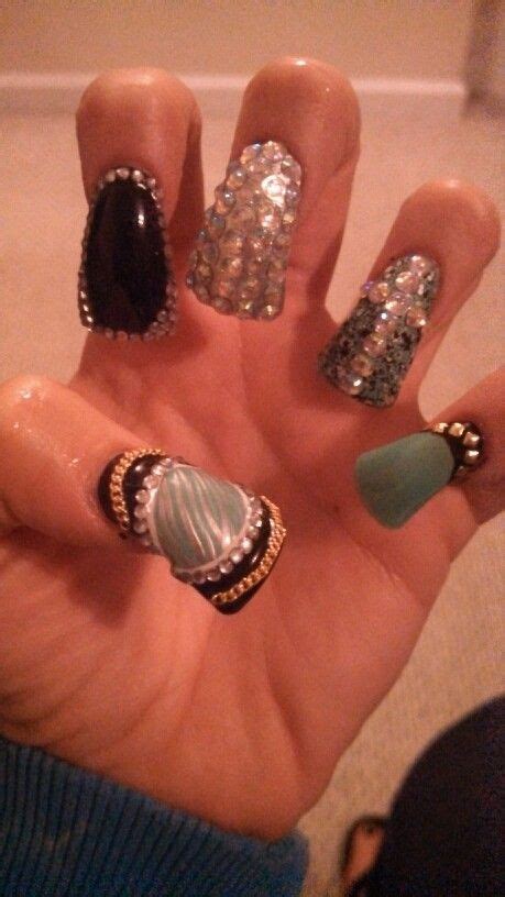 pin  christina russo  jersey nails jersey nails jewelry nails