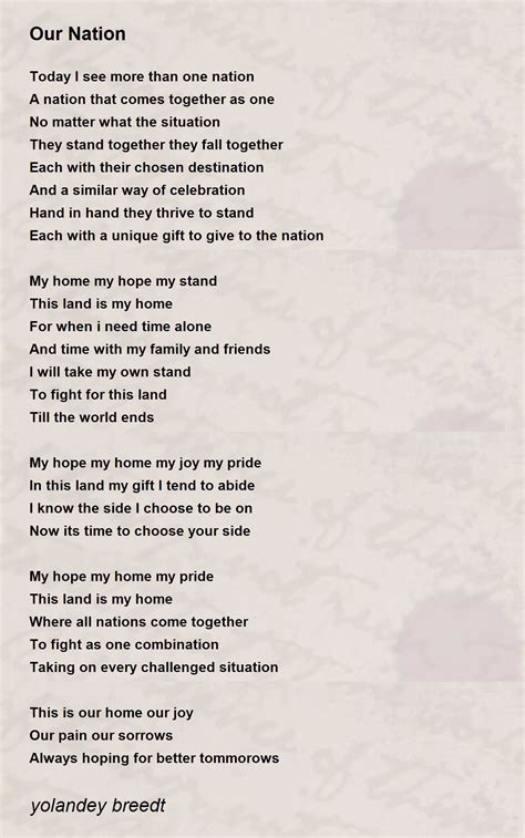 nation   discrimination poem  chan mongol poem hunter