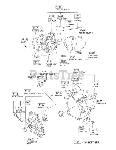 subaru robin exd  subaru robin engine  crankcase parts lookup  diagrams