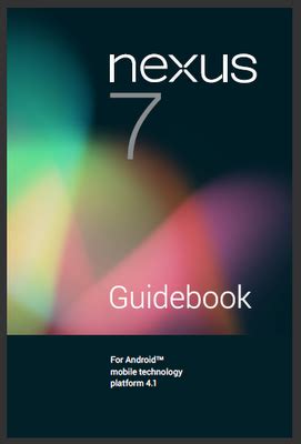 google nexus  manual   asus nexus tablet user guide myshare