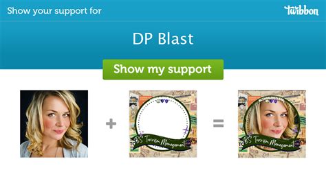 dp blast support campaign twibbon