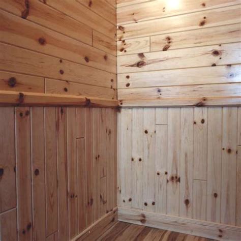 4 Amazing Knotty Pine Wood Wall Paneling Design Ideas