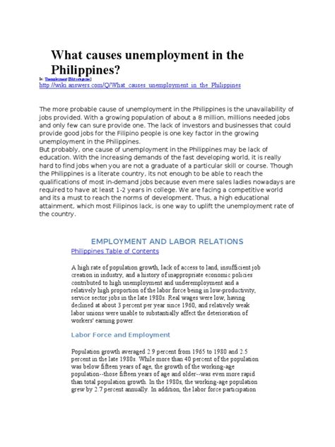 position paper  poverty   philippines position