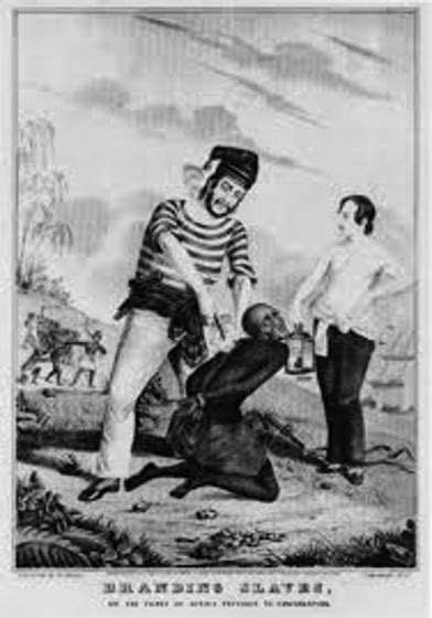 american slave branding insidious identification and depraved