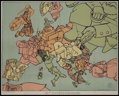 satirical maps  world war