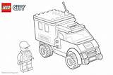 Coloring Pages Lego City Policeman Printable Color Kids sketch template