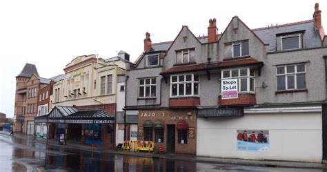 market hall demolished  colwyn bay heritage