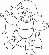 Universe Steven Amethyst Coloring Pages Line Ll Drawing Deviantart Outline Choose Board Character Ra Google sketch template