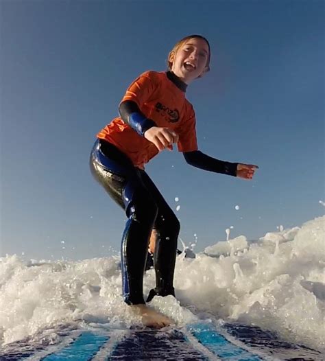gopro surfing   banzai surf school  huntington beach