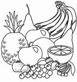 Coloring Pages Eating Fruit Coloringpages1001 sketch template