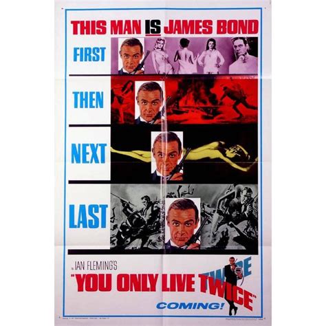 You Only Live Twice Film Poster 1967 For Sale At 1stdibs