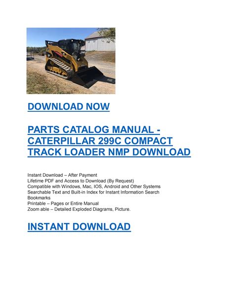 parts catalog manual caterpillar  compact track loader nmp   john lewis issuu