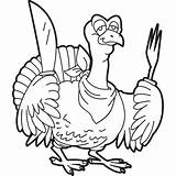 Turkey Coloring Pages Printable Template Thanksgiving Cooked Cartoon Templates Drawing Kids Color Animal Print Papercraft Filminspector Mpmschoolsupplies Getcolorings Drawings sketch template