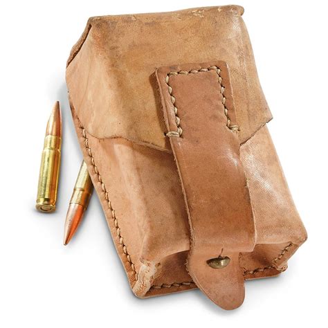 military surplus leather mag pouch czech  pack  mag pouches  sportsmans guide