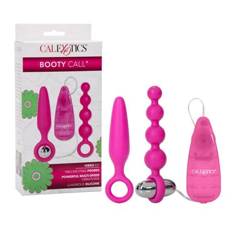 Calexotics Booty Call Booty Multi Speed Anal Silicone Vibro Kit 2