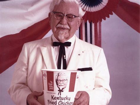 kfc s colonel sanders the man the myth the mascot eater