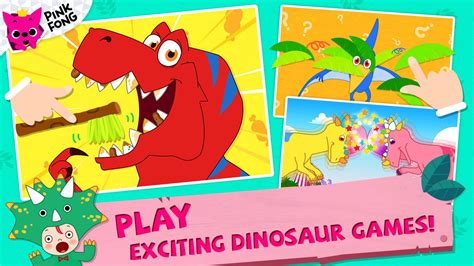 pinkfong dino world android apps  google play