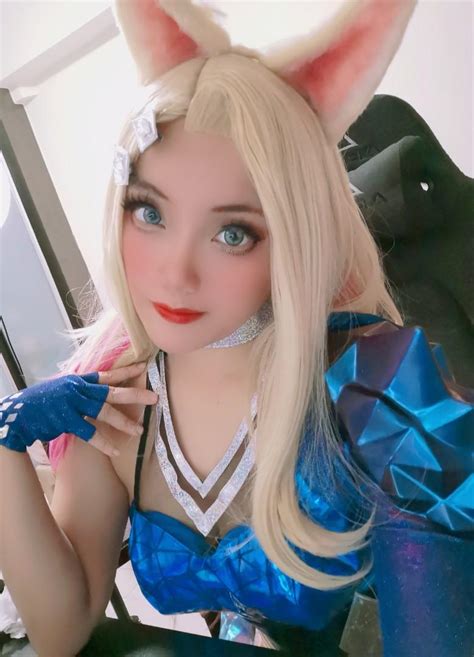Kda More Allout Ahri Cosplay 1 3 Delusion Hobbies And Toys Collectibles