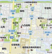 Image result for 福岡県柳川市西魚屋町. Size: 178 x 185. Source: www.mapion.co.jp