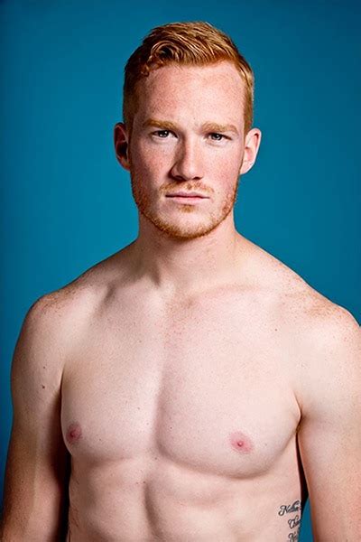 greg rutherford models for red hot exhibition ginger parrot