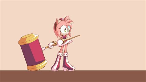Nano Nanolovesyou Amy Rose Sonic Series Animated Animated 