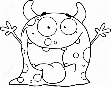 silly monster coloring pages  getcoloringscom  printable