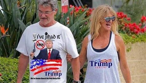 fact check goldie hawn  kurt russell  donald trump campaign shirts