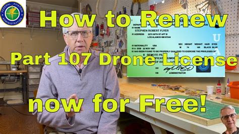 renew part  drone license    youtube