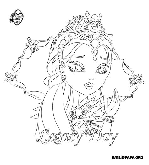raven queen   high coloring pages  printable