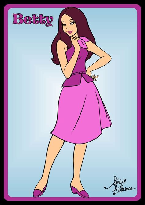 betty from the thing hanna barbera classic cartoon characters