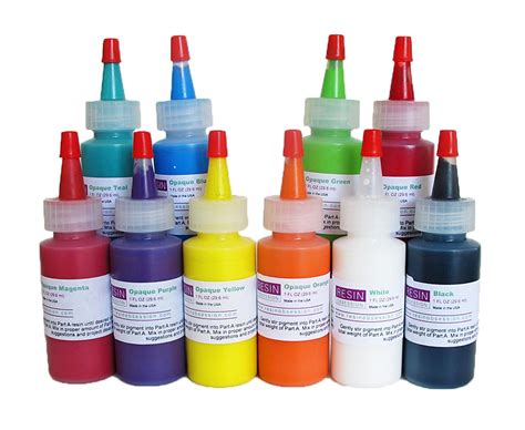opaque color resin pigments shop epoxy color pigment sets resin obsession