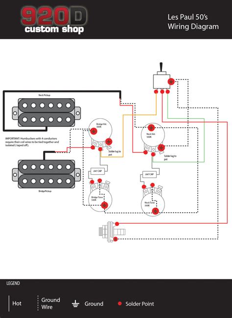 les paul  wiring diagram  faceitsaloncom