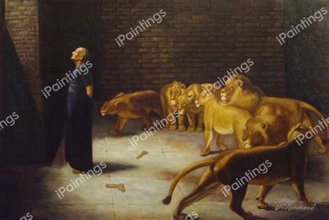 daniels answer   king painting  briton riviere reproduction