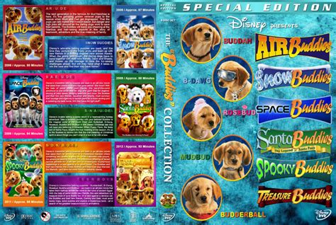buddies collection dvd cover   set    custom