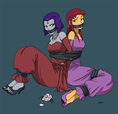 tied up starfire and raven lesbian lovers sorted by rating luscious