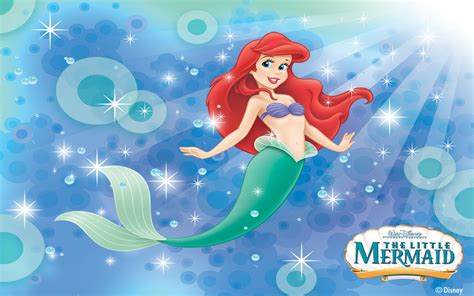the little mermaid wallpaper desktop wallpapersafari