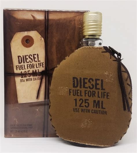 perfume diesel fuel  life edt  ml masculino   em mercado livre