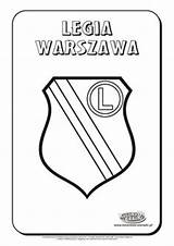 Legia Warsaw Kolorowanki Kolorowanka Warszawa Dzieci Soccer Scroll Saw Obrazki Klub Serra Polski Kolorowe sketch template