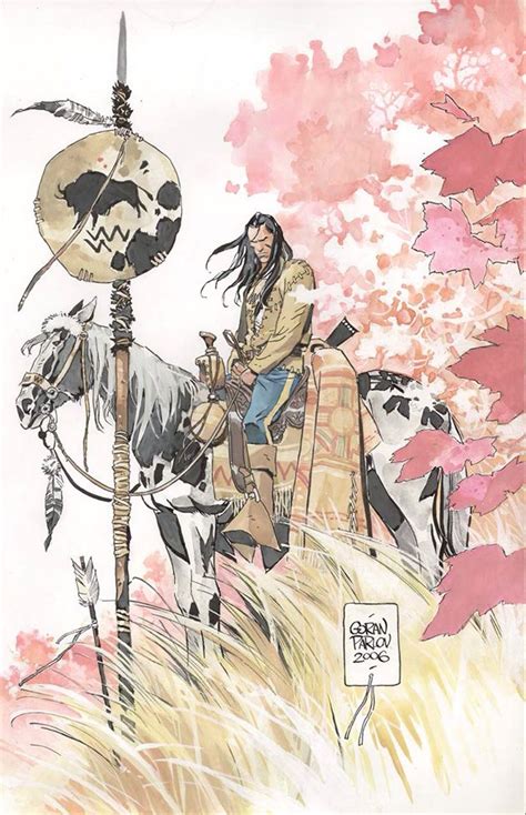 Art By Goran Parlov Western Comics Western Art Native American